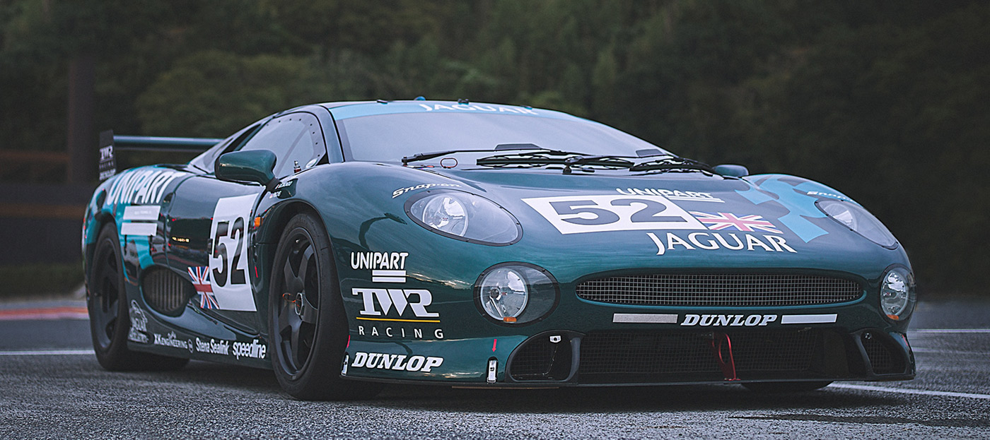 A LeMans XJ200 photographed for Sotheby's auctoion house in Tokyo, Japan